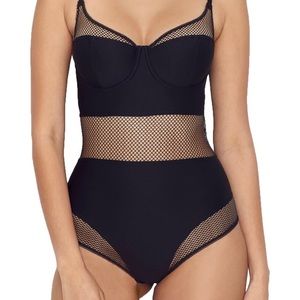 DKNY mesh bodysuit
